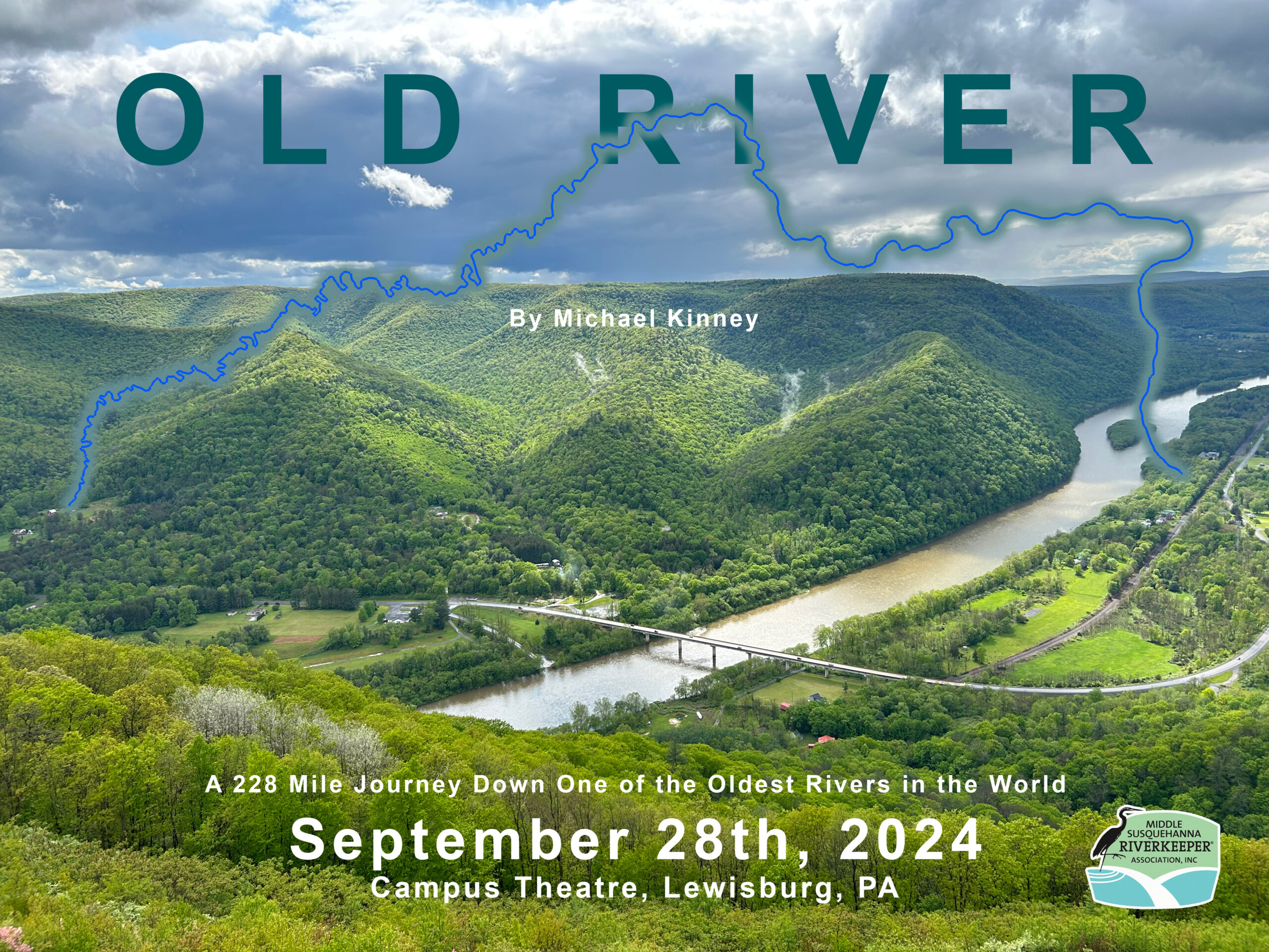 Old River screening of West Branch paddle video at Campus Theatre, Lewisburg