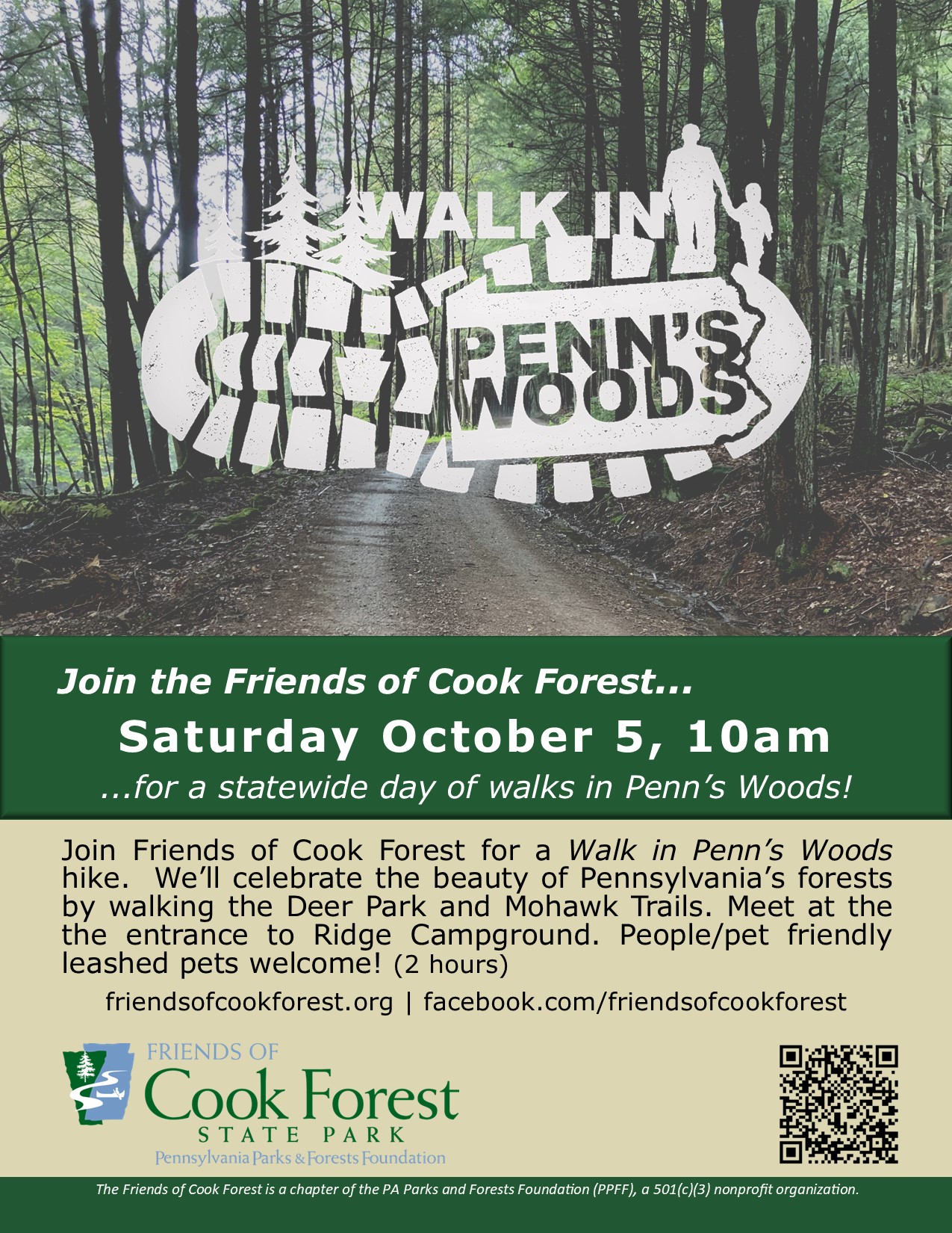 Friends of Cook Forest : A Walk in Penn’s Woods