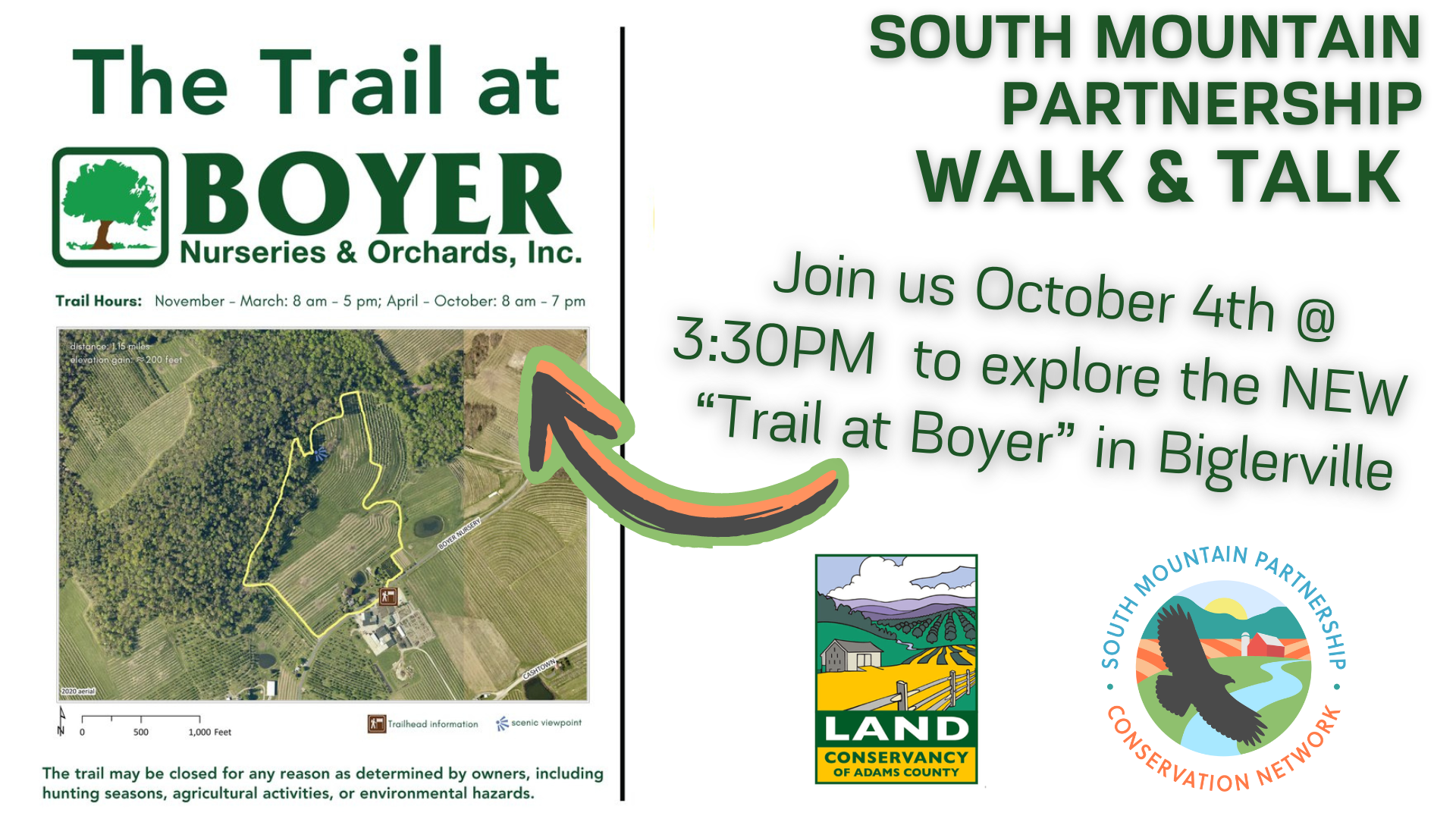 Walk and Talk with the Land Conservancy of Adams County